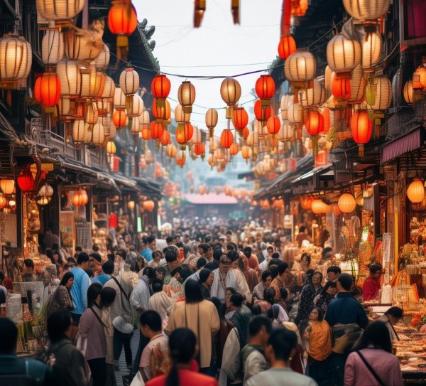 华丰商贸城的生活仪式盛会 华丰商贸城的生活仪式盛会